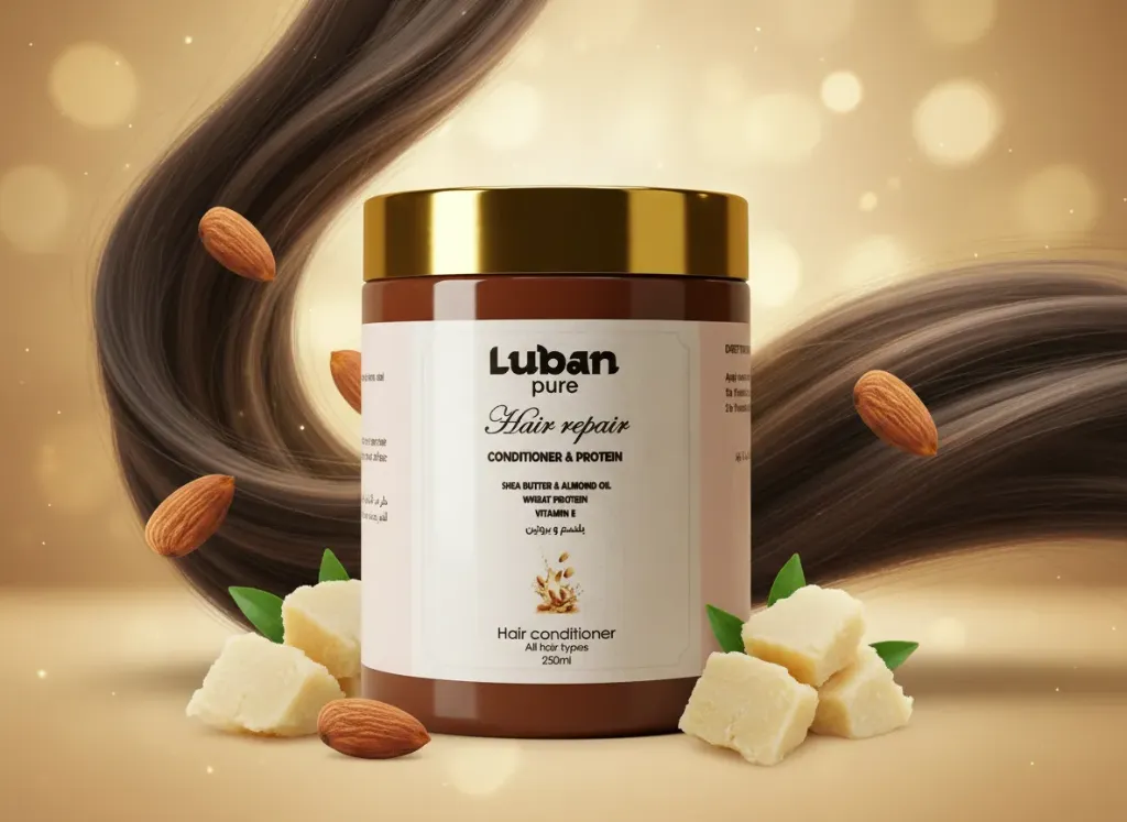 Hair Repair Après Shampoo-Soin Réparateur & Protéine pour Cheveux (250ml)بلسم للشعر