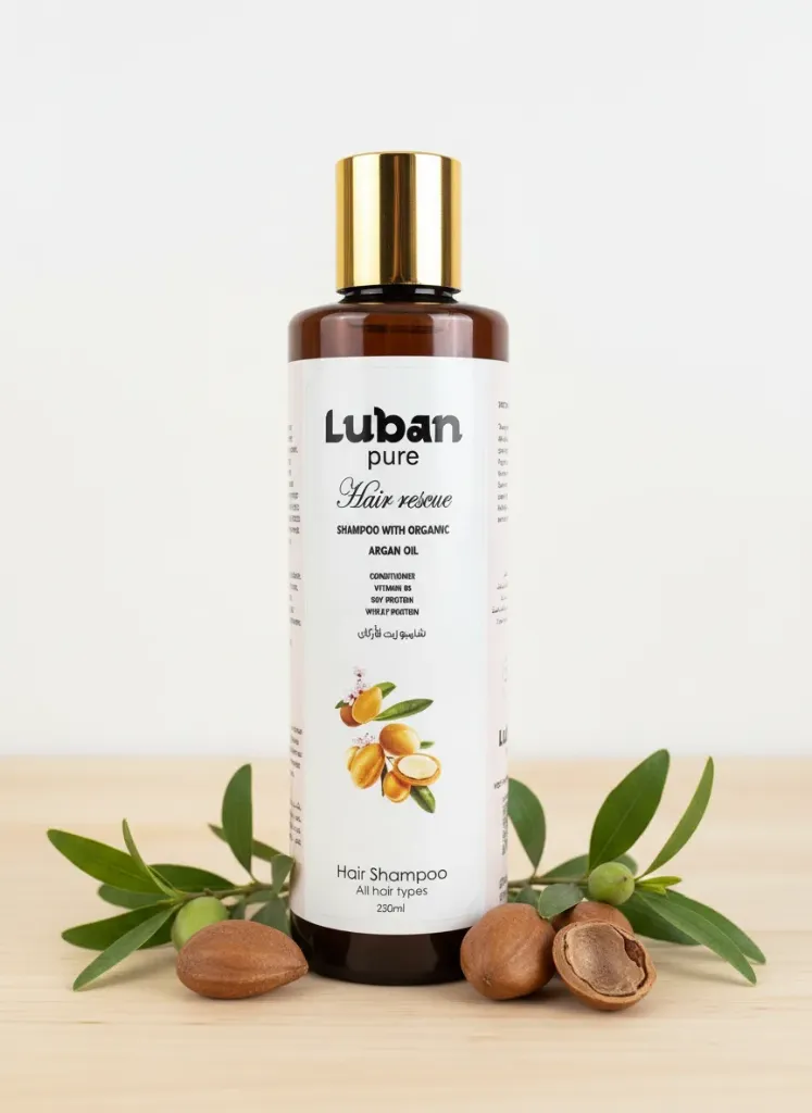 شامبو Hair Rescue بزيت الأرغان العضوي وفيتامين B5 (250 مل)